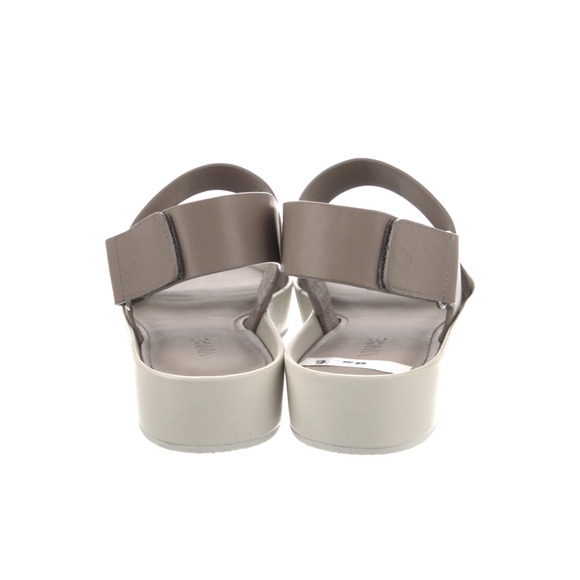 Vince Westport Platform Sandals Womens Size 9M Beige Leather Minimalist NIB - Picture 11 of 12